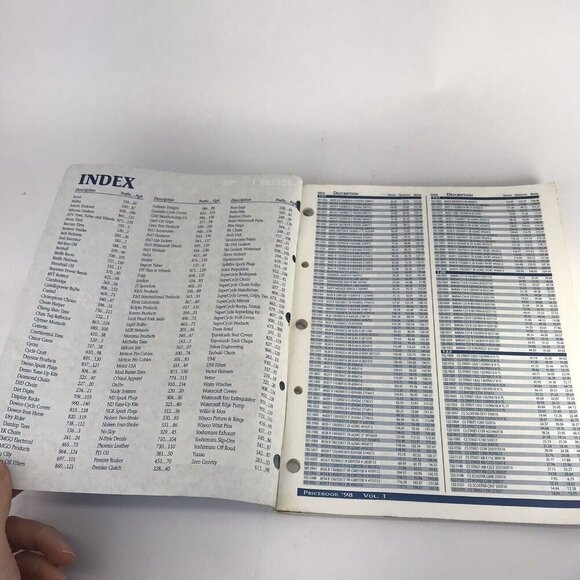 Vintage Motorcycle Stuff Parts Catalog 1998 Volume 1 - Picture 4 of 6